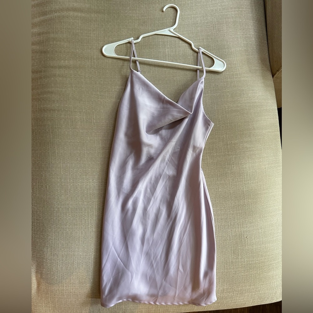 Urban Outfitters Silk Lavender Dress